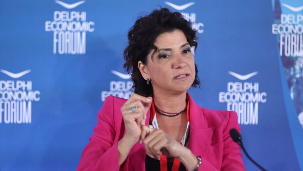 Η Αλεξία Μπακογιάννη, φίλη και συνεργάτις του Στάινμετς